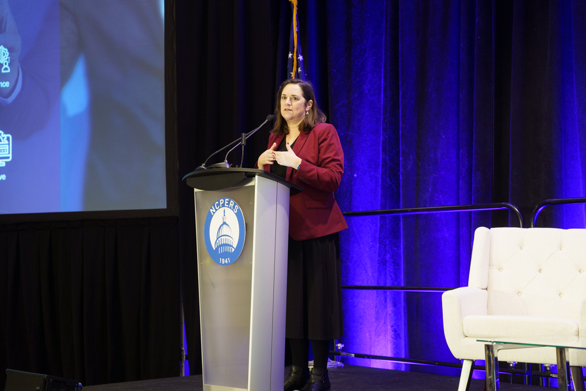 Karen Doron, director of communications for the California State Teachers&rsquo; Retirement System, took a deep dive into social media strategy.